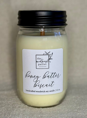 Honey Butter Biscuit | Soy Wooden Wick Candle
