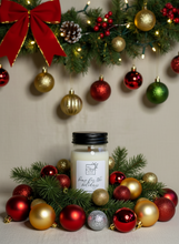 Load image into Gallery viewer, Home for the Holidays | Soy Wooden Wick Candle