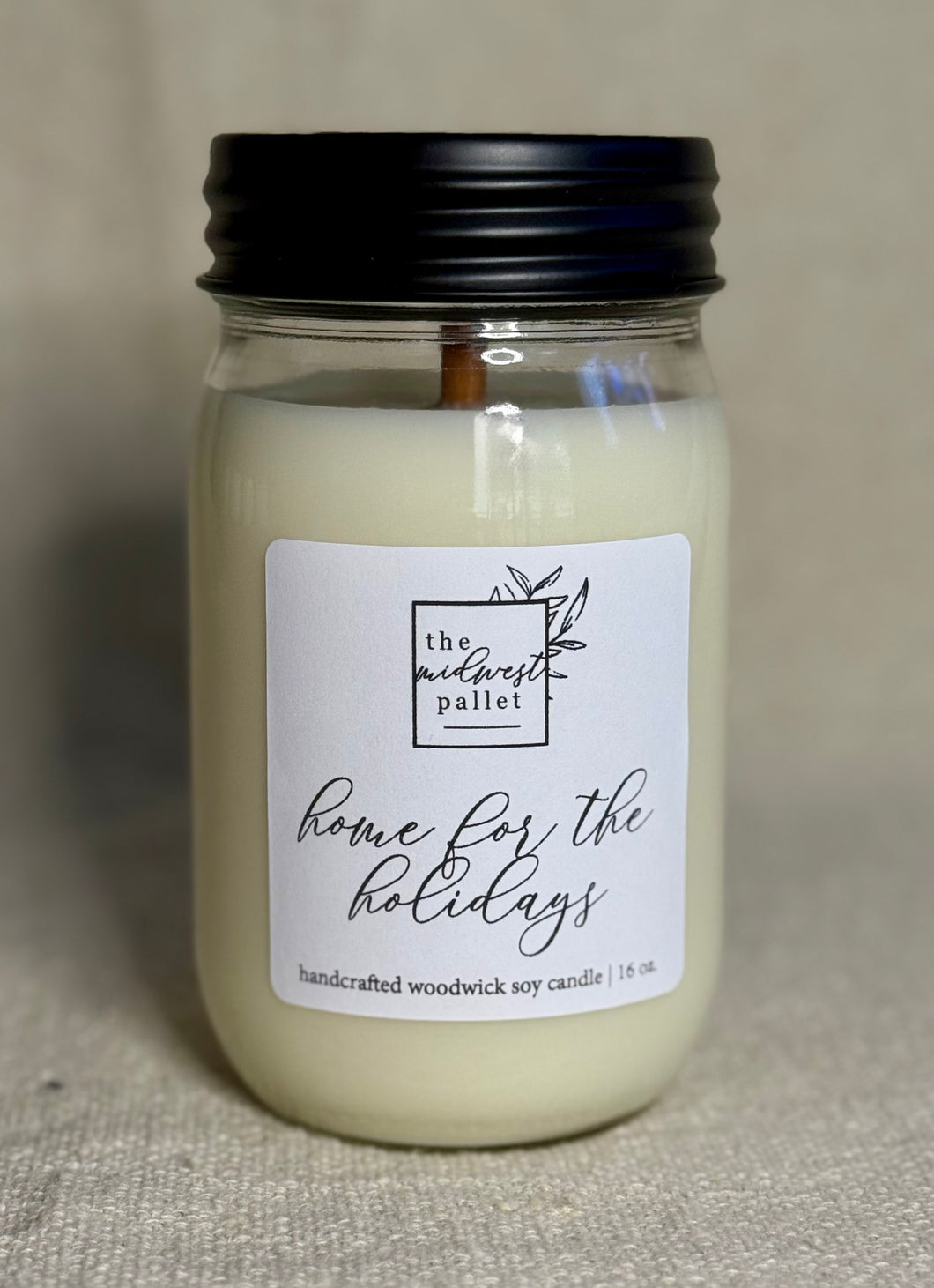 Home for the Holidays | Soy Wooden Wick Candle