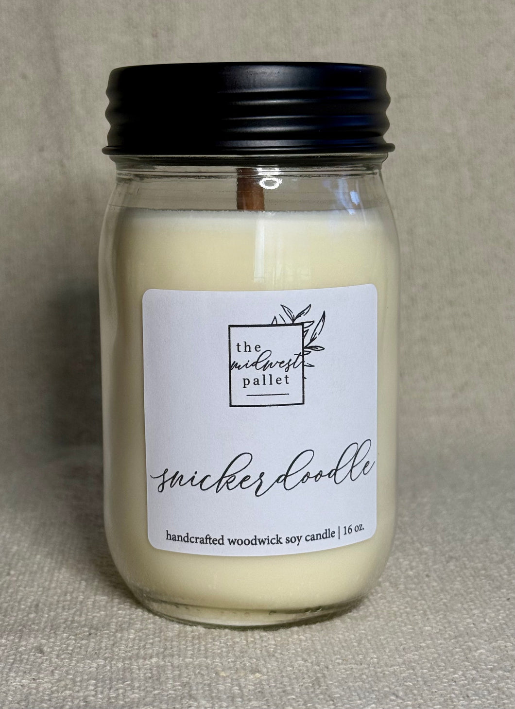 Snickerdoodle | Soy Wooden Wick Candle