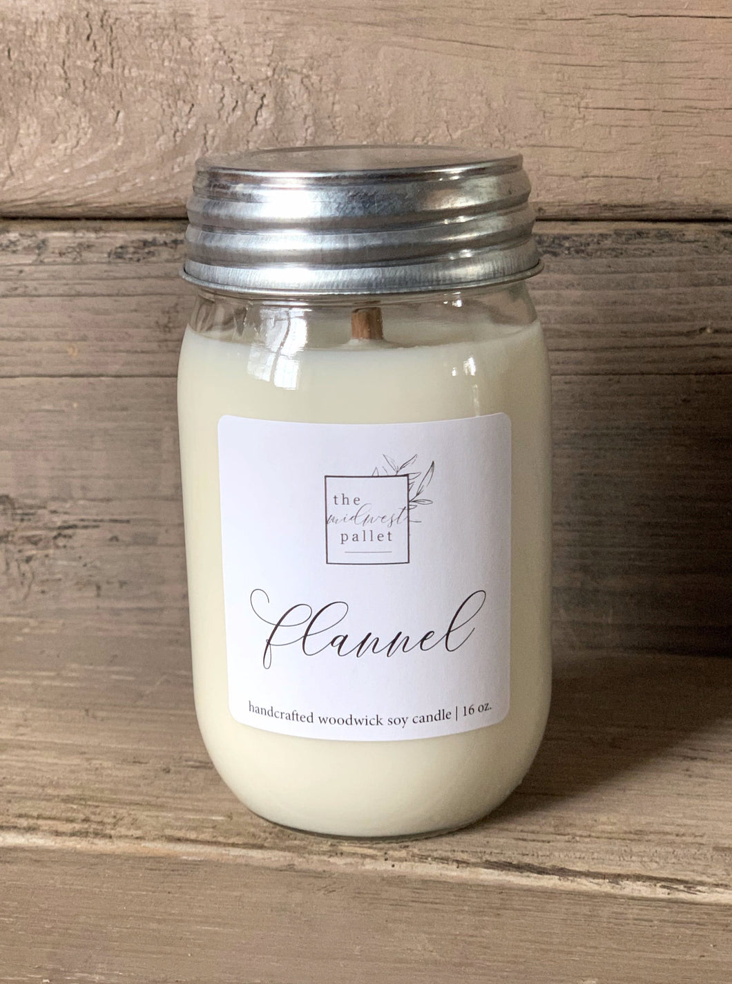 Flannel | Soy Wooden Wick Candle