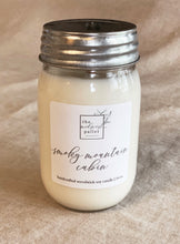 Load image into Gallery viewer, Smoky Mountain Cabin | Soy Wooden Wick Candle