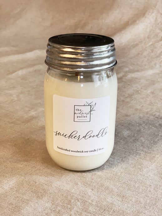 Snickerdoodle | Soy Wooden Wick Candle