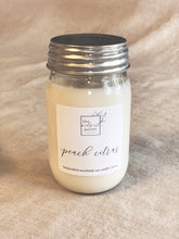 Load image into Gallery viewer, Peach Citrus | Soy Wooden Wick Candle